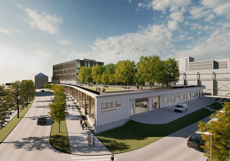 Das neue Bildungszentrum der WKO Steiermark in Graz © ATP